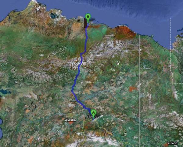 La autopista de hielo de Alaska: la «James W. Dalton Highway», o simplemente «Dalton Highway» 2