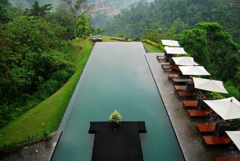 PIscina infinita infinity pool Bali