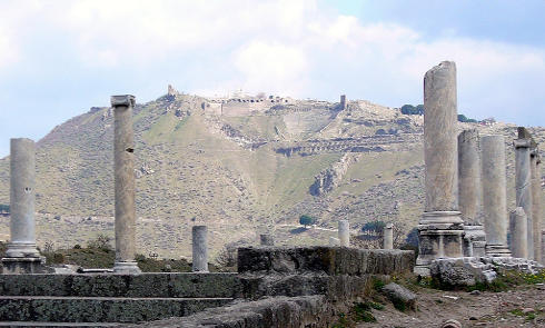 Acrópolis de Pérgamo, Turquía, Patrimonio de la Humanidad