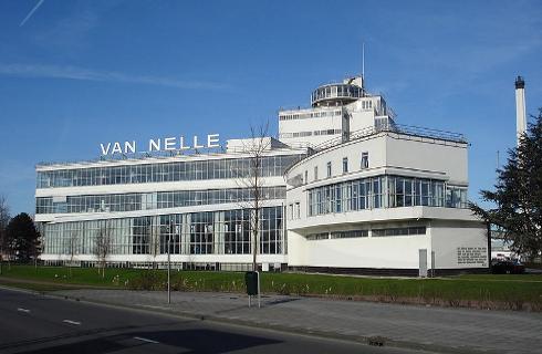 La fábrica de Van Nelle, en Rotterdam, Países Bajos