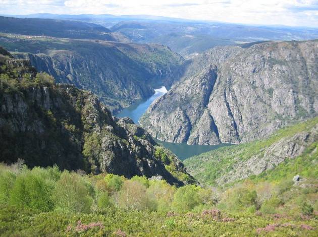 Cañón del río Sil, en Galicia , España